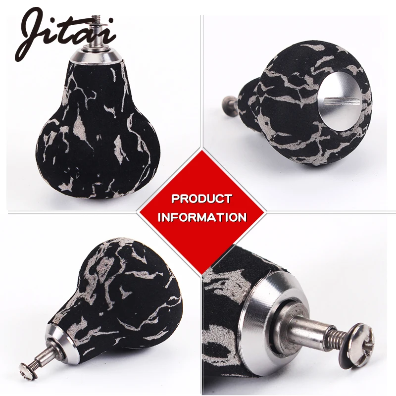 Ручка для рыболовной катушки JITAI ручка из ЭВА рыбалки сделай сам ручки заброса