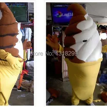 Талисман Мороженое Мороженое костюм талисмана необычные платья пользовательские фантазии косплей костюм тема mascotte карнавальный костюм комплекты