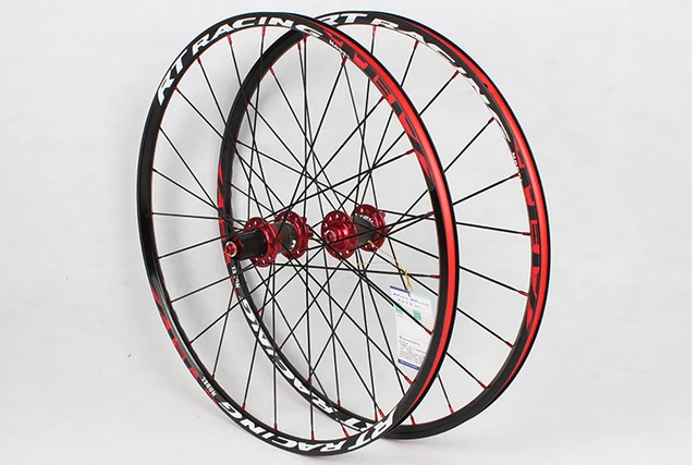 Best price at $171 Cheap Free shipping mtb bike wheels rt rc5 carbon fiber wheel 26 27.5 mountain bike ultra-light wheel bicycle wheels big hubs parts