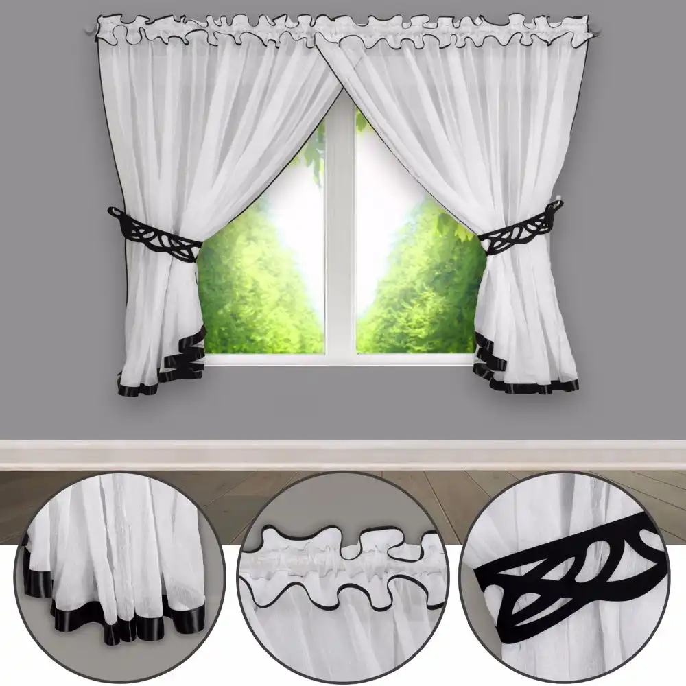 Tul Vual Boyama Renk Pilili Pencere Ve Mutfak Vitrin Lazer Oyma Merdiven Kayisi Curtains Aliexpress