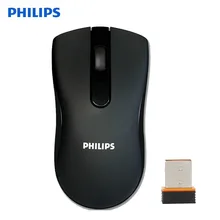 Philips SPK7211 оригинальная беспроводная мышь 2,4G оптическая Бесшумная перезаряжаемая мышь с 1000 dpi для домашнего офиса MacBook ноутбука ПК