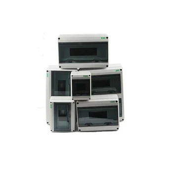 

Plastic Electrical Distribution Box Waterproof MCB Box Panel Mounted Distribution Box HT Series