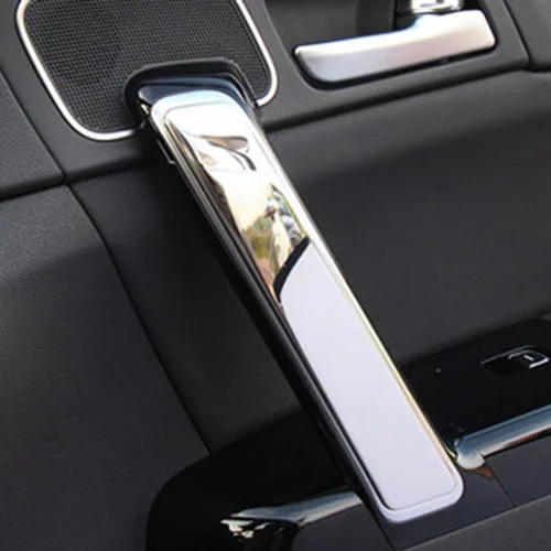 IMTFOO, автомобильный Стайлинг, внутренняя дверная ручка, отделка блестками, молдинги для KIA SPORTAGE KX5,, аксессуары - Название цвета: SILVER GLOSSY