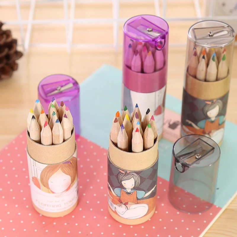 Newest Creative 12 Colours Drawing Colorful Small Painting