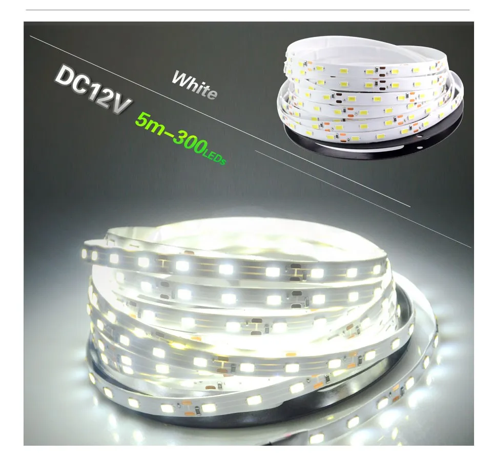 5 м 10 м 15 м 20 м Светодиодные ленты света 5630 SMD fita de led ленты Клейкие ленты свет лампы более яркий, чем 2835 3528 5050 для внутреннего декоративные