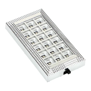 

LEEPEE White LED Roof Ceiling Lamp Bulb Rectangular Signal Lamp 18 LEDs Car Dome Light Auto Interior Light Source Car-styling