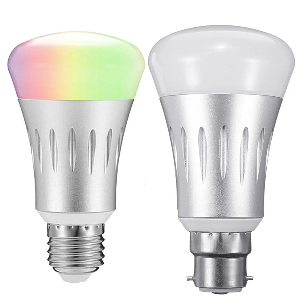 Wi-Fi Smart LED Light Bulb Dimmable 7W Smartphone Control Multicolor Changing Lights Bulbs MDJ998 | Освещение