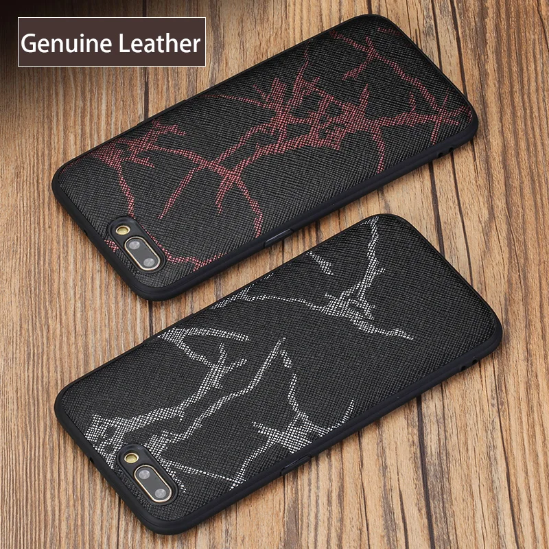 

Genuine Leather Pattern phone case for OPPO R11 luxury phone protection case all inclusive phone case wangcangli