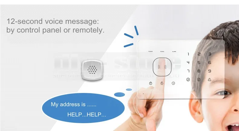 Diysecur Беспроводной и проводной GSM охранных Защита от взлома Системы + IOS/Android App + 2 PIR Сенсор + 7 двери Сенсор + Дистанционное управление