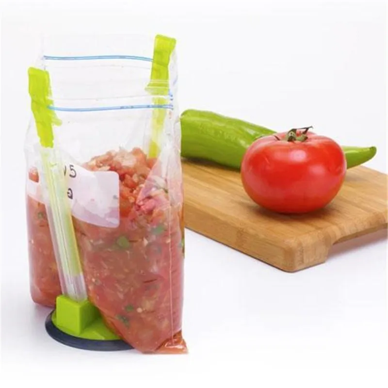 Kitchen Food Storage Bag Holder Racks Non-slip Clip Food Storage Bags Onto Holder Sandwich Bag Racks Cooking Storage Baggie Kitchen Food Storage Bag Holder Racks Non-slip Clip Food Storage Bags Onto Holder Sandwich Bag Racks Cooking Storage Baggie