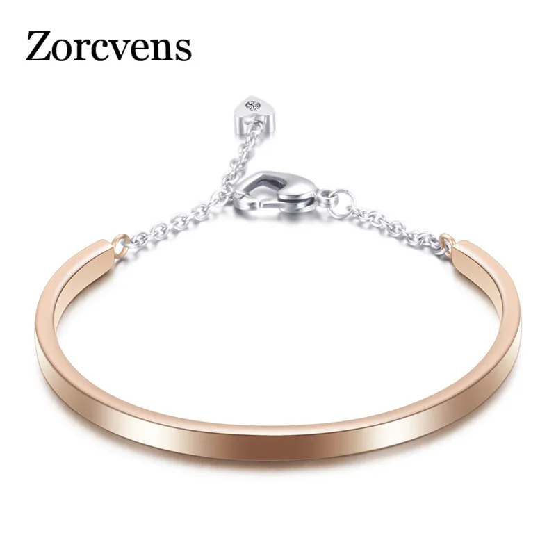 ZORCVENS серебряный цвет/золото/розовое золото/черный цвет s 316L нержавеющая сталь