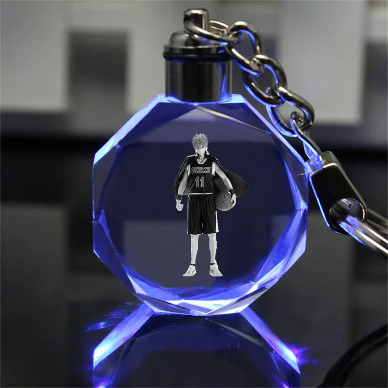 أنيمي Kuroko لا كرة مفتاح سلسلة أكاشي Seijuro Kise ريوتا Aomine دايكي كاغامي التايغا الكريستال مضيئة المفاتيح sleutelhanger أنيمي Kuroko لا كرة مفتاح سلسلة أكاشي Seijuro Kise ريوتا Aomine دايكي كاغامي التايغا الكريستال مضيئة المفاتيح sleutelhanger