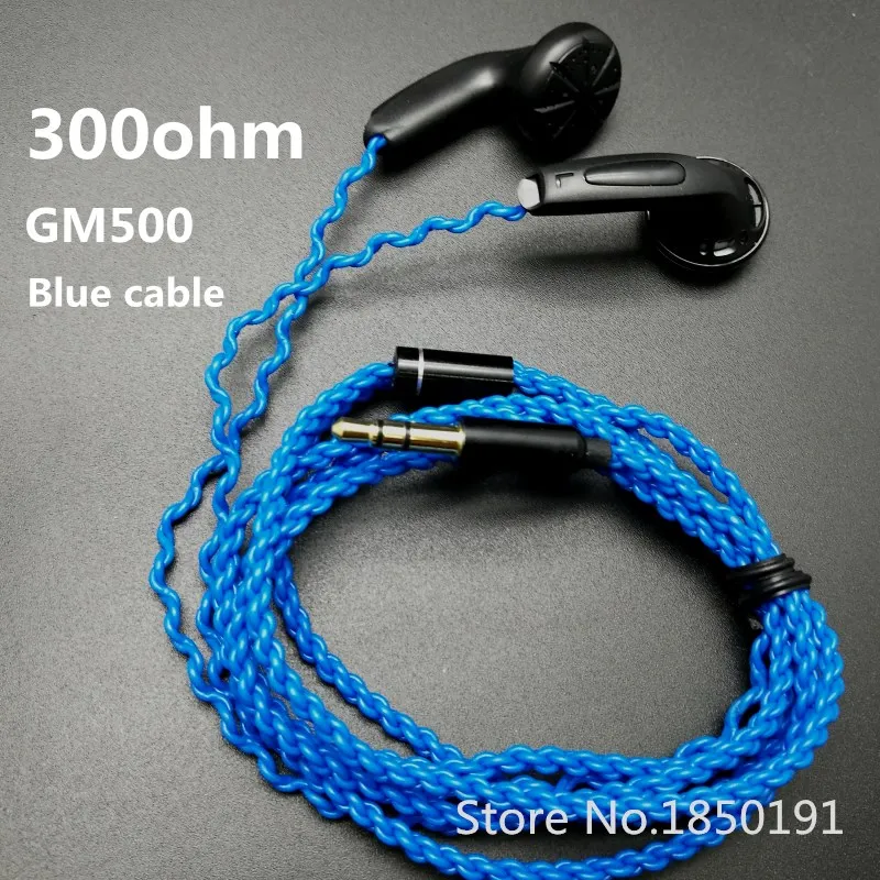 GM500 оригинальные наушники-вкладыши 15 мм Музыка 300 Ом качество звука HIFI наушники(MX500 стиль наушников) 3,5 мм L изгиб hifi кабель