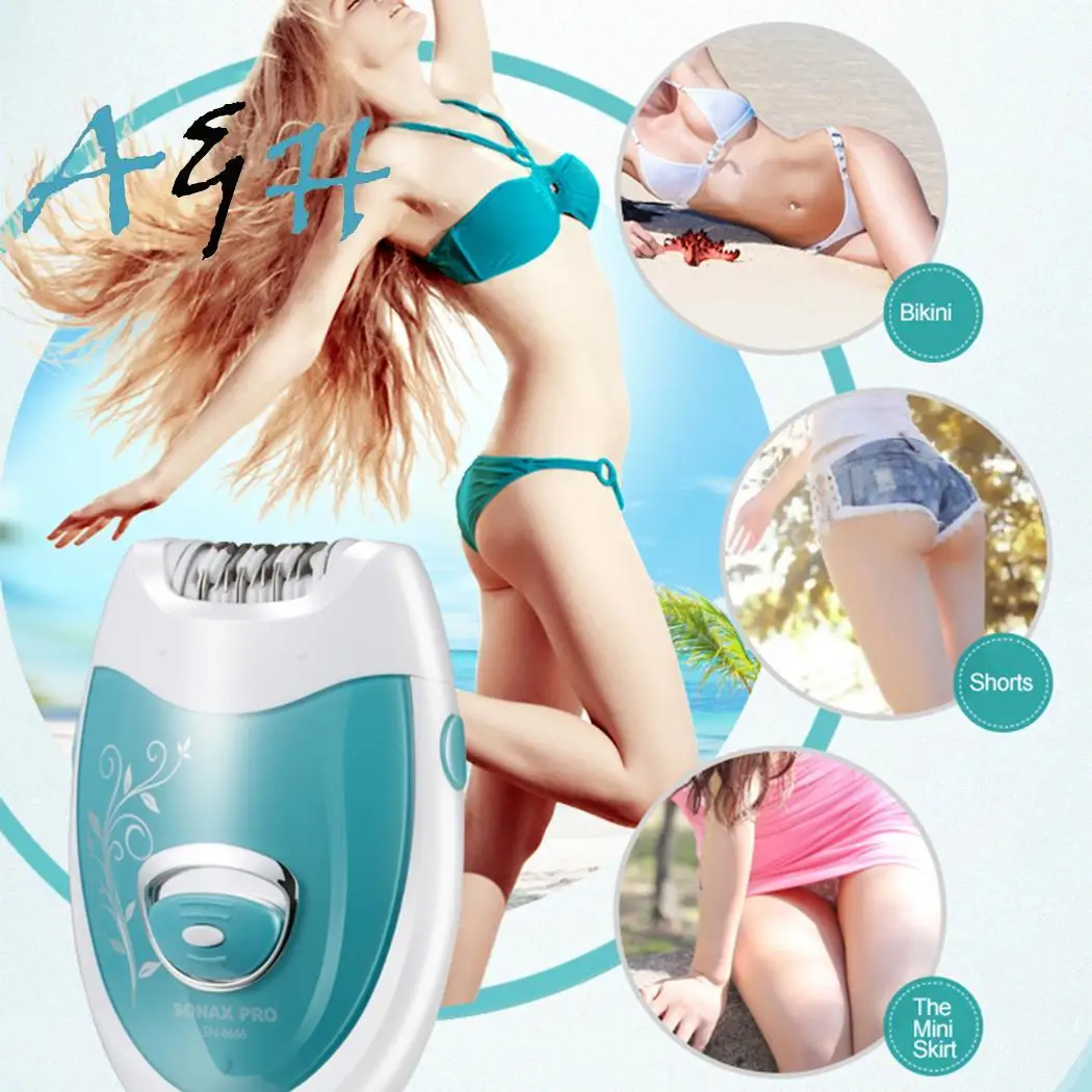 

Women Portable Electric Hair Remover Painless SN-8666 Shaving Machine Appliances Exfoliating Tool Whole Body