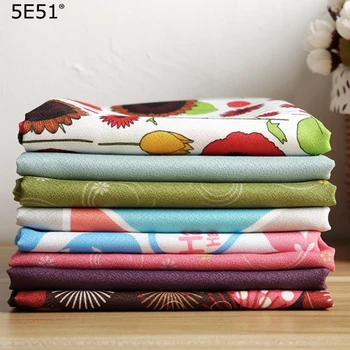

Japanese style handkerchief furoshiki polyester 100% /concise style flower printed 70cm/Many Uses