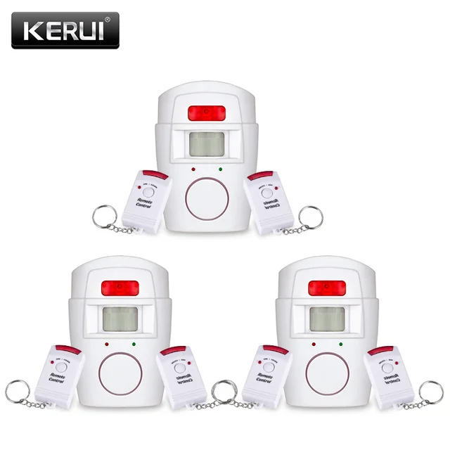 Home Security PIR MP Alert Infrared Sensor Anti theft Motion Detector