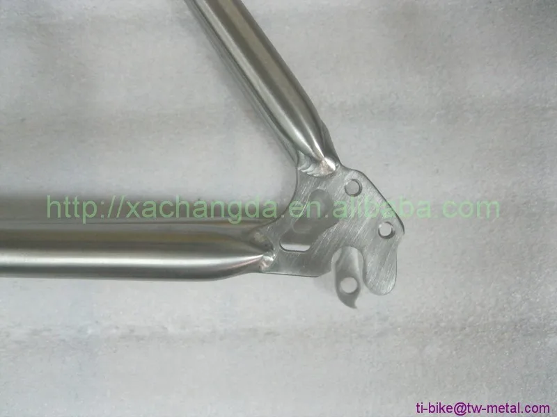 Cheap Titanium breakaway & Couple Bike frame Mountain with taper head tube Custom Bike frame with brushed XACD titanium MTB bike frame 5 Cheap Titanium breakaway & Couple Bike frame Mountain with taper head tube Custom Bike frame with brushed XACD titanium MTB bike frame 5