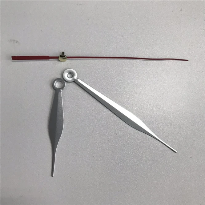 100sets DIY Wall Clock Accessories Metal Needle Pointer Second Hand Minute Hour Hand Set Needles Clocks Home Decor