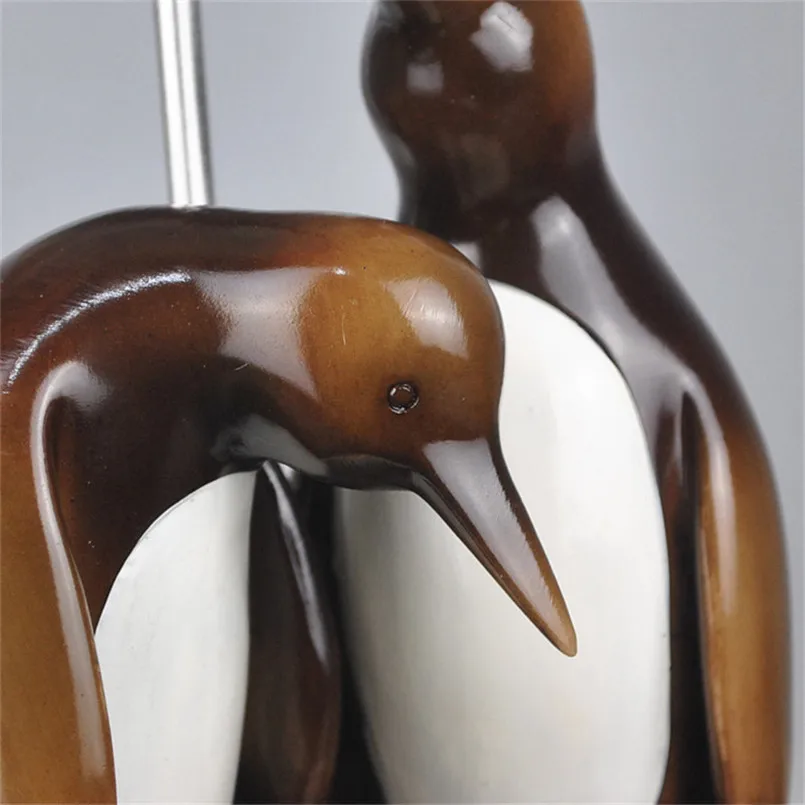  Bedroom Decor Accessories a Couple of Penguin Statue Creative Animal Statue Wedding Christmas Birth - 32966085851