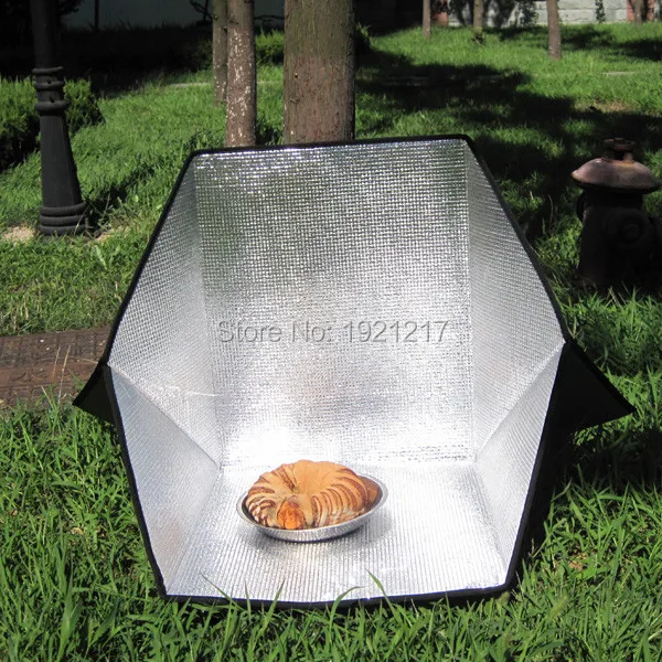 Solar bag oven ideal for hiking