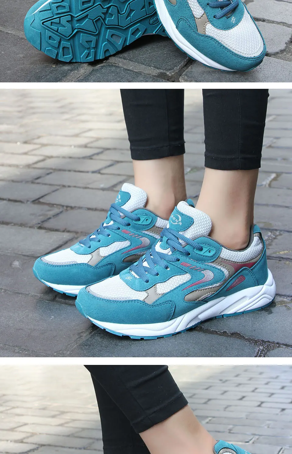 BONA/Новое поступление; классические стильные женские кроссовки для бега; женская спортивная обувь на шнуровке; мягкие кроссовки для бега;
