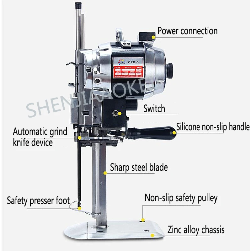 Прямой нож электрическая машина для резки ткани электрические ножницы автоматическая машина для резки ножей для всех видов тканей