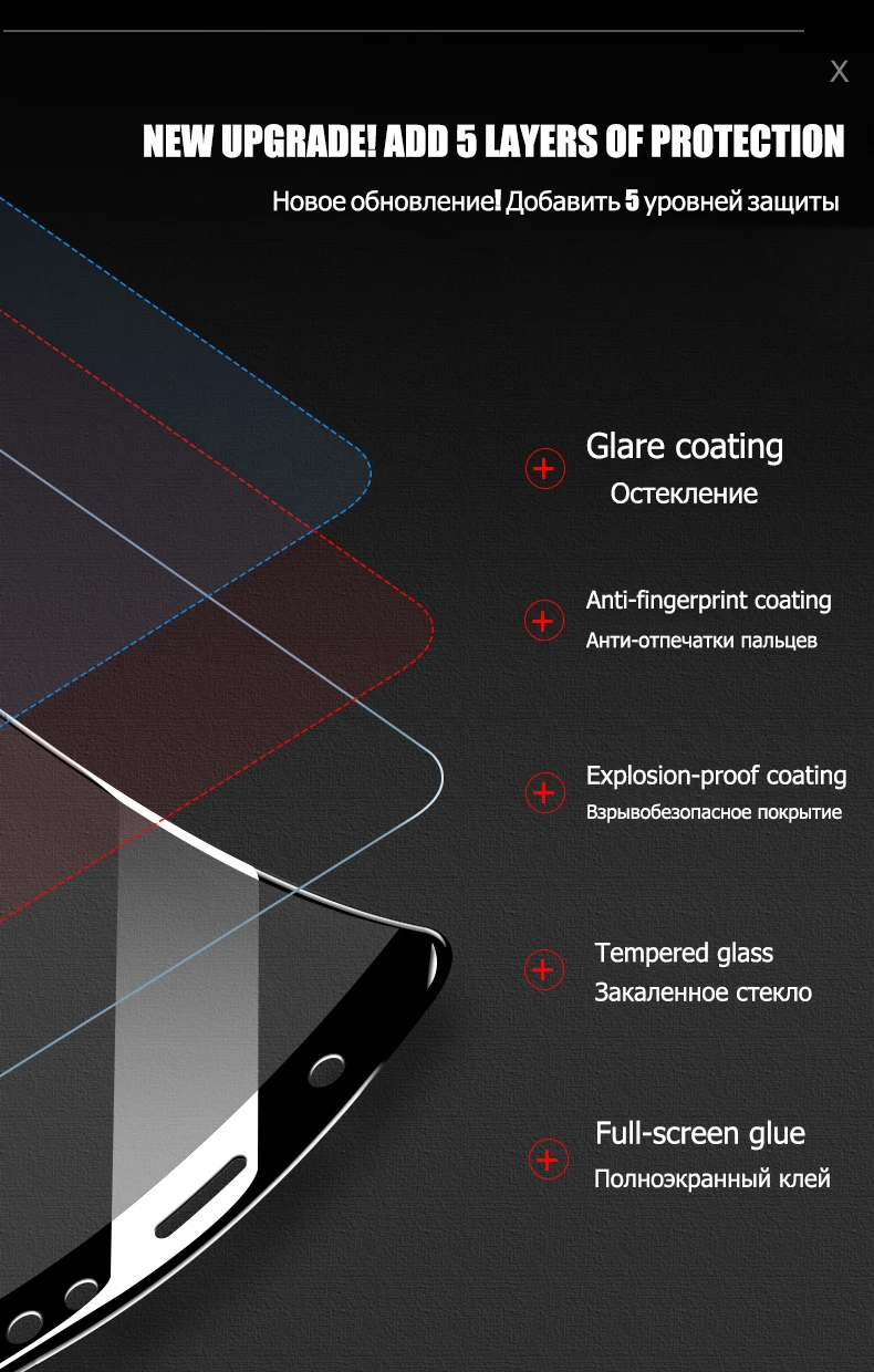 5D защитная пленка из закаленного стекла для Xiaomi Redmi Note 7 6 5 Pro 4 4X Redmi 4X5 6A Защитная пленка для Redmi 6 Pro 7