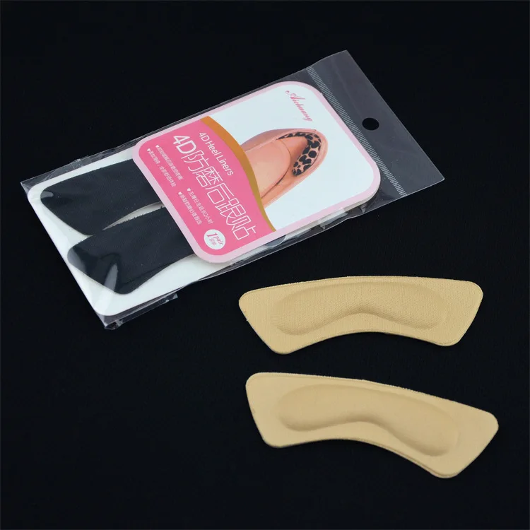 

EPHER 10 Pairs Anti Slip Heel Sponge Cushion Foot Care Shoe Insert Grip Pads Insole Sticker