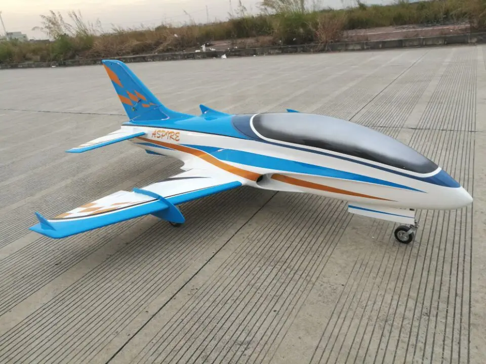 RC airplane turbine jet Ospi glass fiber airframe for 12 16KG turbine