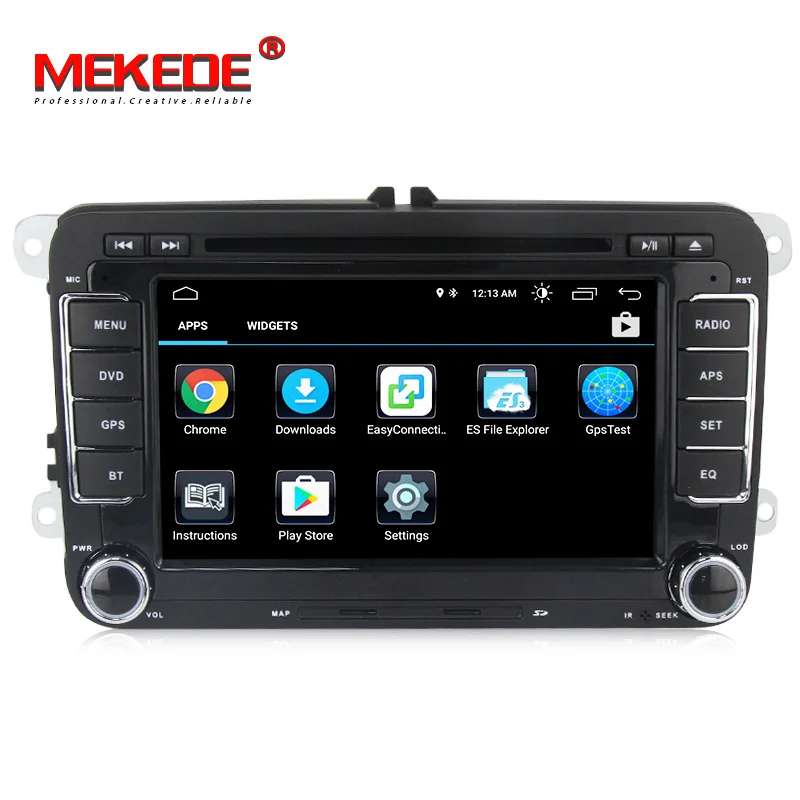 Flash Deal Android 8.1  2DIN Car DVD Player GPS for skoda SEAT Altea Toledo Leon with navigation car radio gps stereo audio multimedia 2