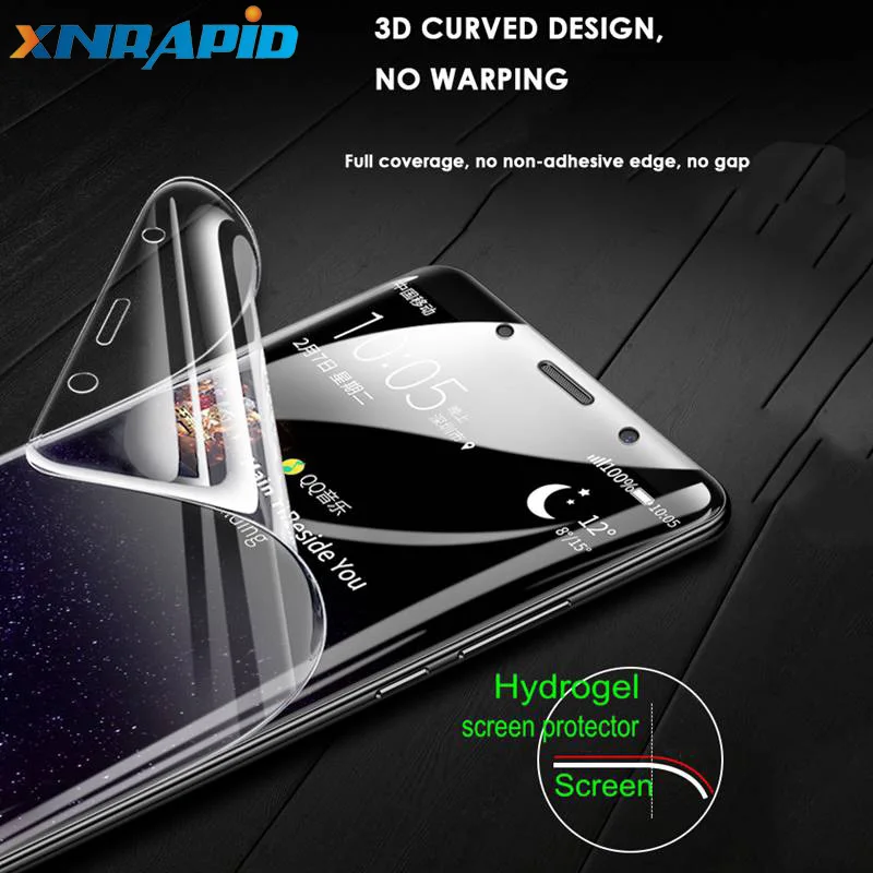 

For Xiaomi Redmi Note 7 Pro Redmi 7 Note7 Hydrogel Screen Protector Full Coverage Film Not Glass