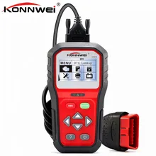 OBD2 сканер KONNWEI KW818 диагностический инструмент двигатель автомобильный код считыватель OBD 2 Авто сканер