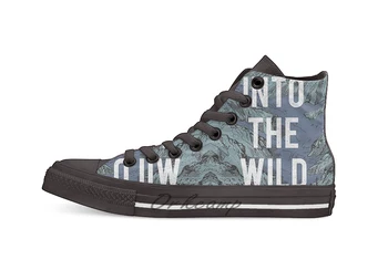 

Into the Wild Novelty Design Casual Canvas Shoes Custom shoes Drop Shipping