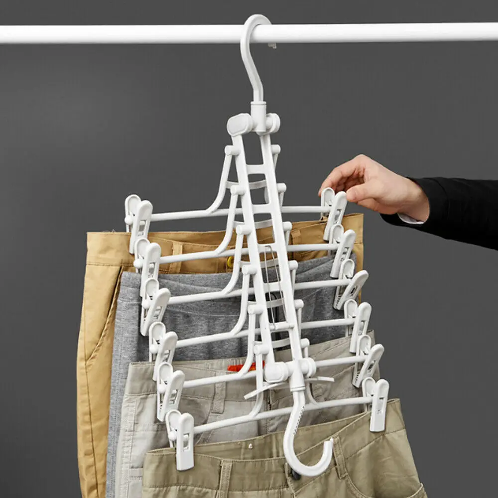 

New arrival Non Slip Multifunctional Space Saving Hangers Magic Hanger Clothing Rack Closet hanger Organizer