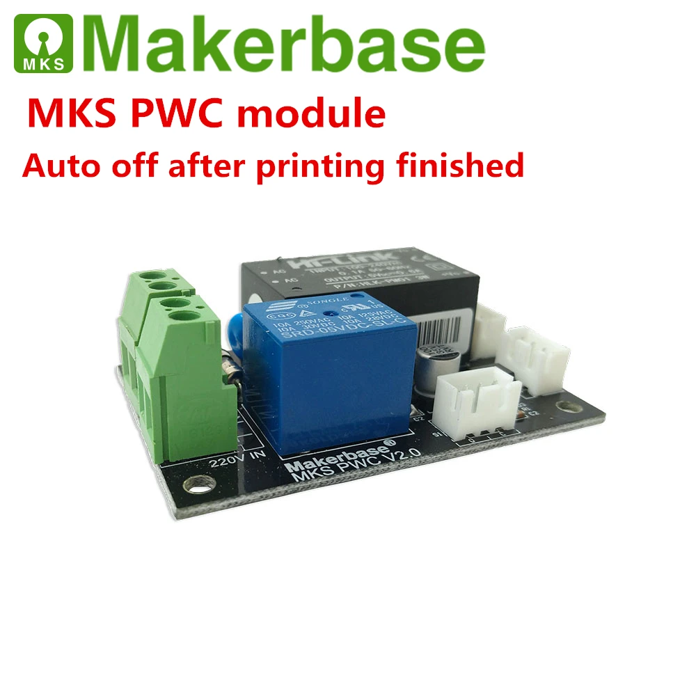Comprar Parte de la impresora 3d MKS PWC V2.0 apagado automático después de la impresión módulo del monitor de potencia controlador de apagado automático parte de la impresora 3D