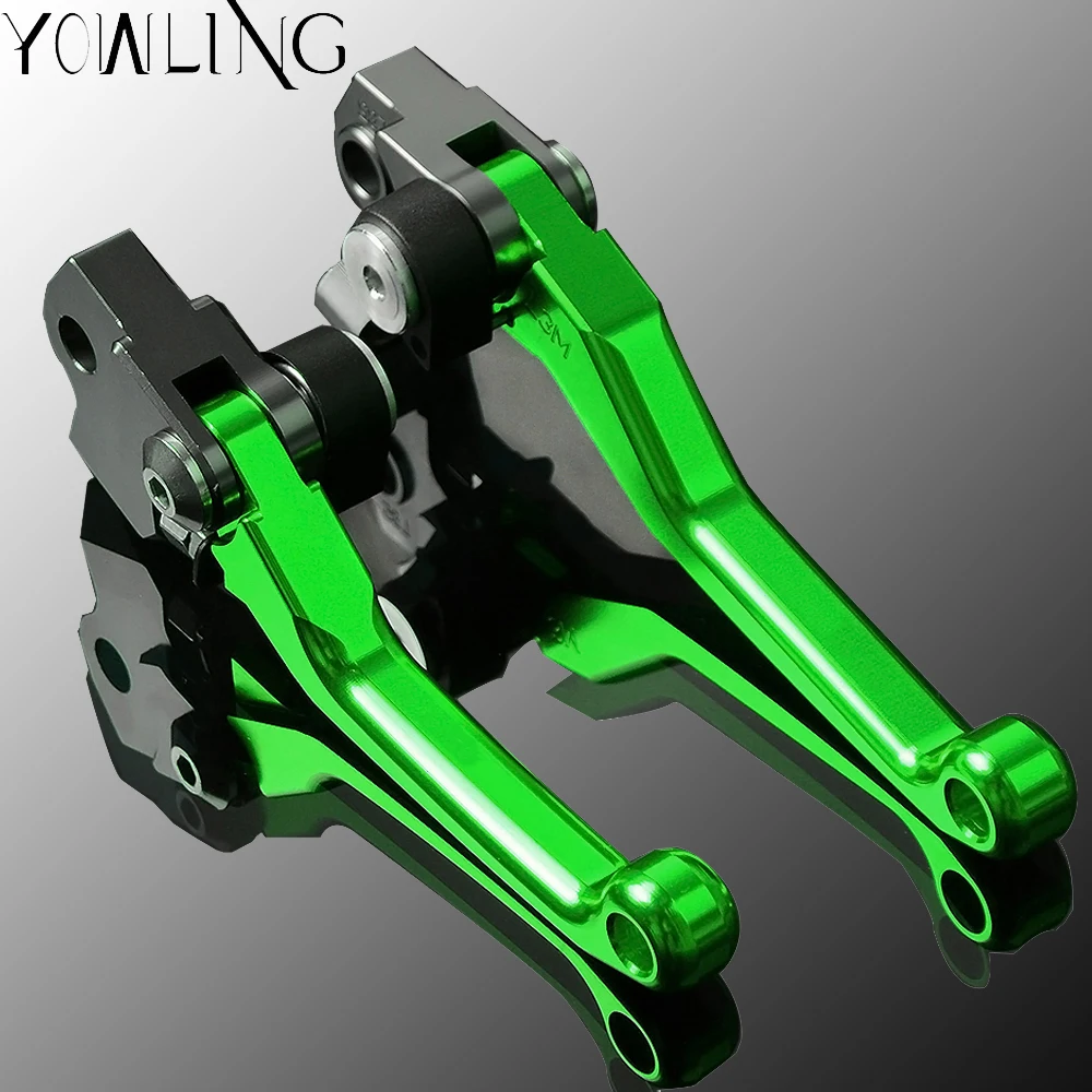 Frenos de motocicleta palancas de freno de Motocross mango de palancas para Kawasaki KX250F KXF 250 KX250 F 2013 2014 2015 2016 2017 2018 Frenos de motocicleta palancas de freno de Motocross mango de palancas para Kawasaki KX250F KXF 250 KX250 F 2013 2014 2015 2016 2017 2018
