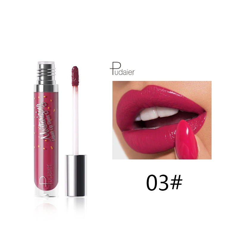 12 Color Liquid Lipstick Matte Makeup Waterproof Red Lip Long Lasting Gloss Mate Black Lip Stick Matte Liquid Lipsticks - Цвет: 03