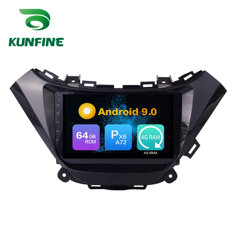 Top Android 9.0 Ram 4G Rom 64G PX6 Cortex A72 Car DVD GPS Multimedia Player Car Stereo For Chevrolet MALIBU 2016 Radio Headunit 2