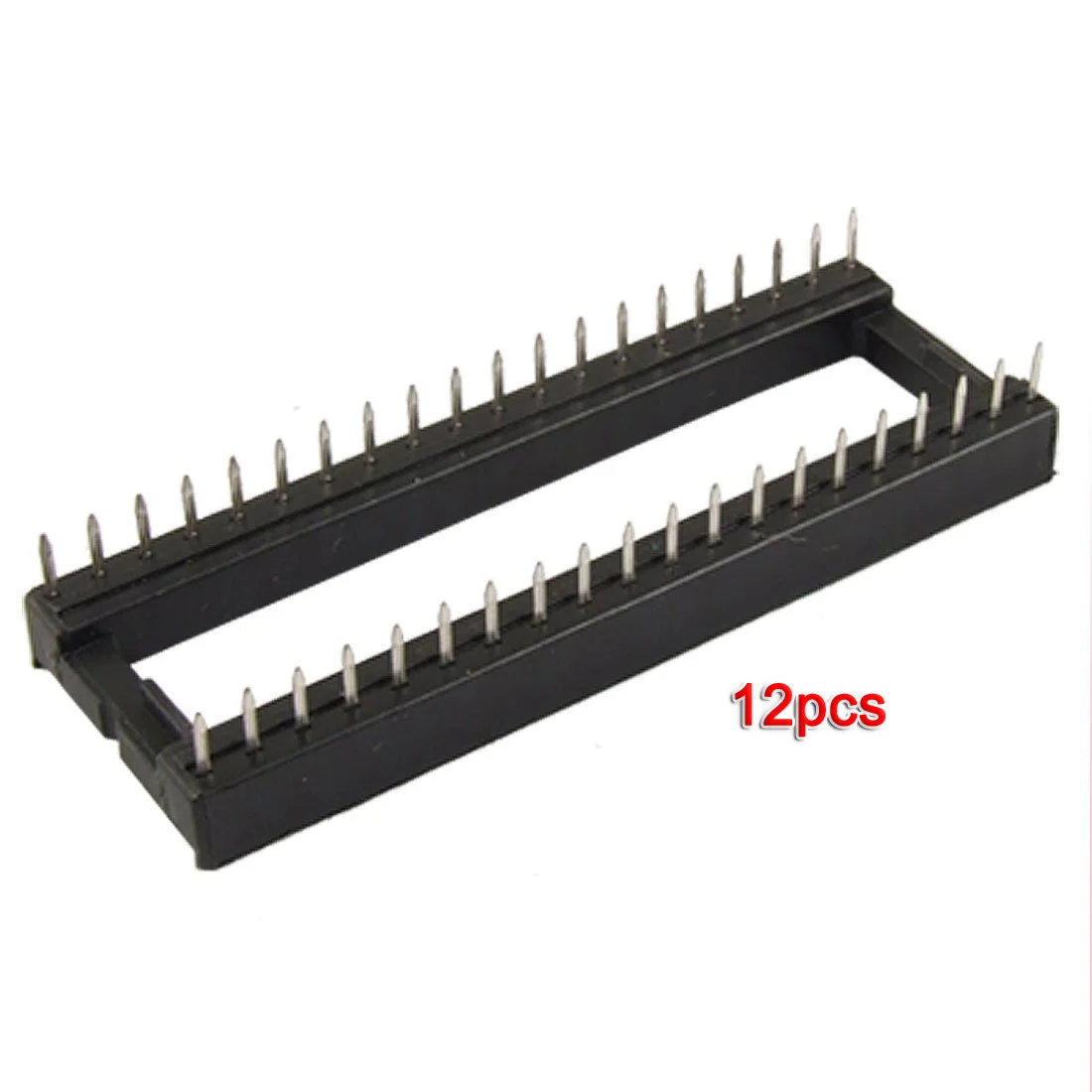 12 Pcs x 40 Pin DIP IC Sockets Adaptor Solder Type Socketin Connectors