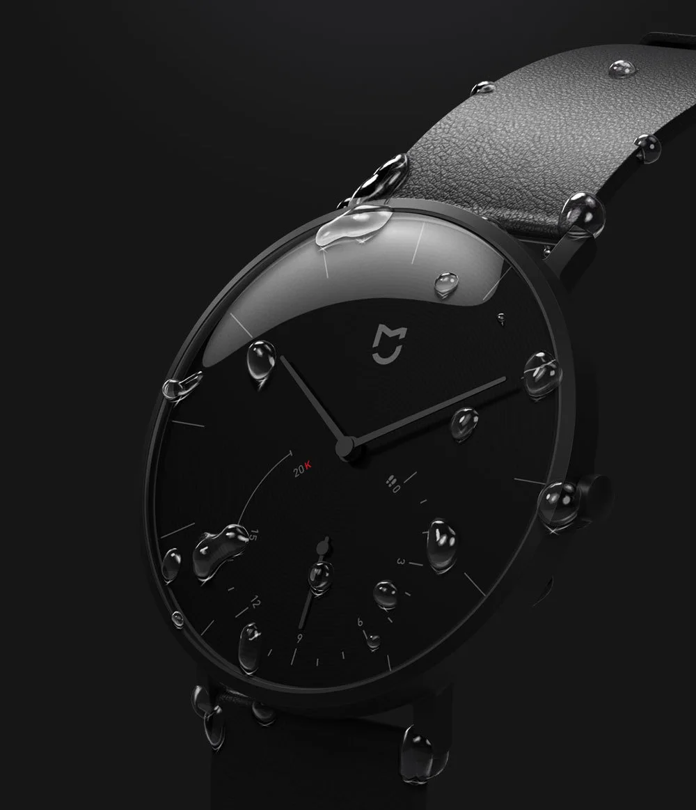 Xiaomi Mijia Quartz Smartwatch 3ATM Water Resistant Pedometer Stainless Steel Case Intelligent Vibration Waterproof Watch Gift (10)