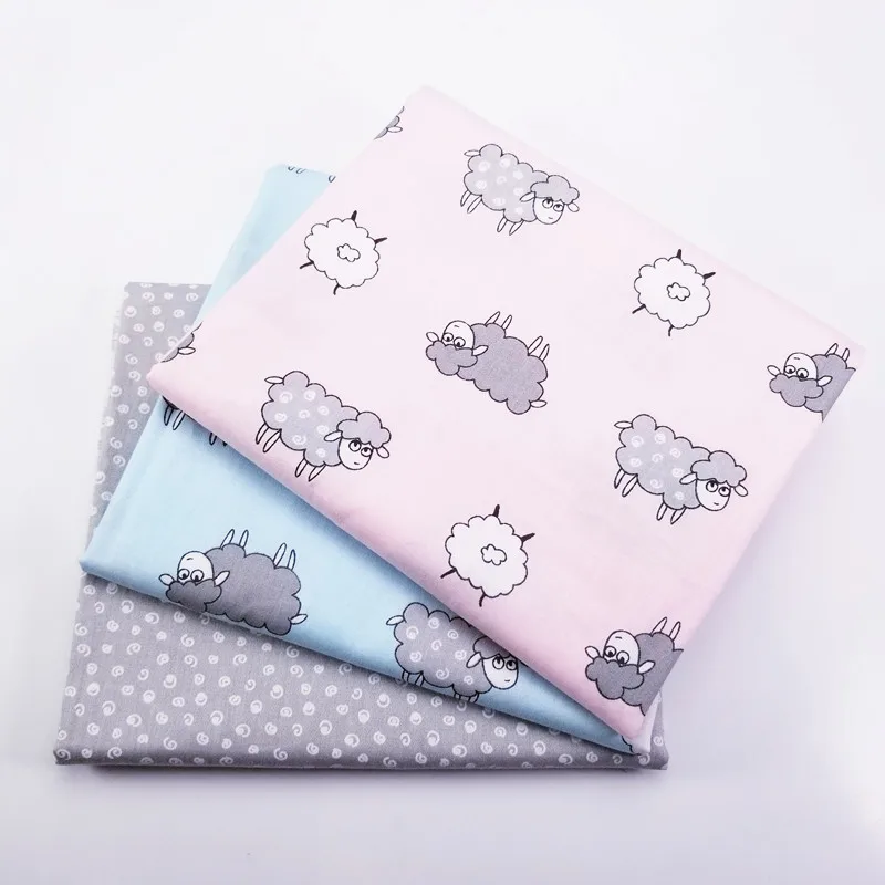 

Bundle Fabric Patchwork Textile DIY Sewing Fabric For DIY Quilting Sewing Baby&Children bed Sheets Dress Material 50x40cm
