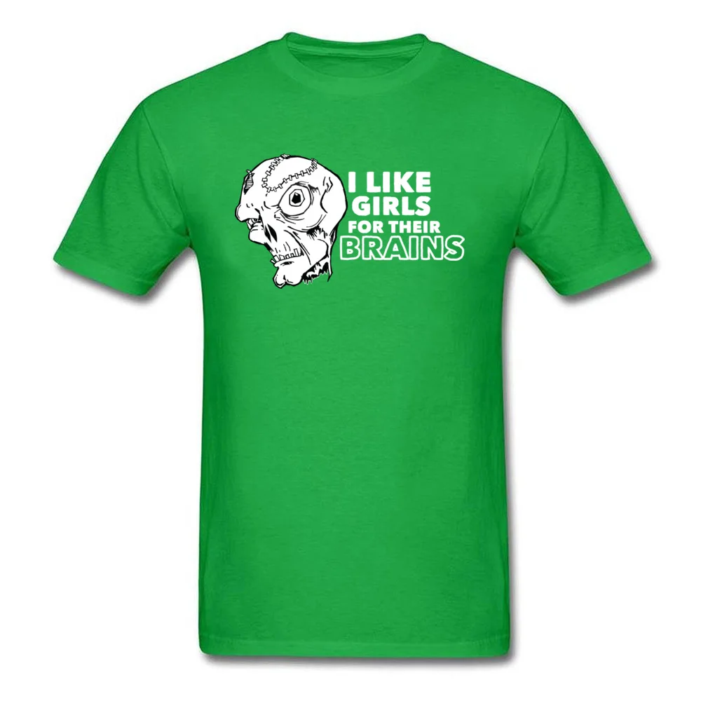 I Like Girls for Their Brains_green
