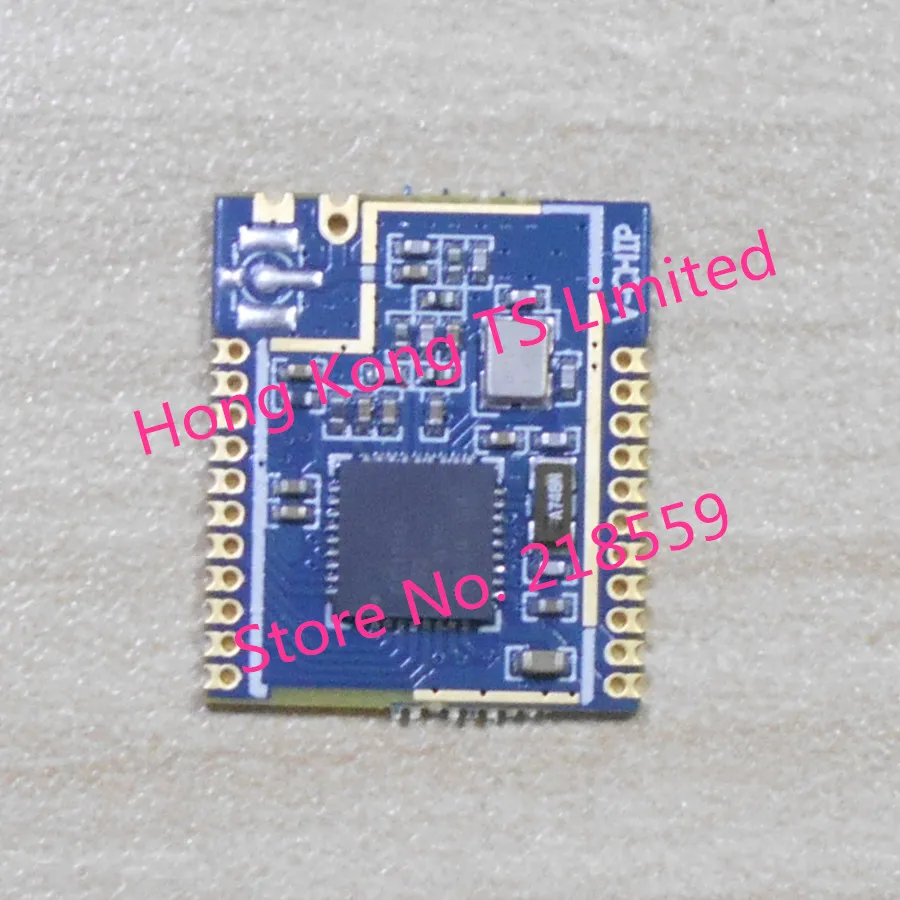 

DTM-S04A Ultra-small size CC1110 point-to-point network patch type 433m wireless transceiver integrated serial port module