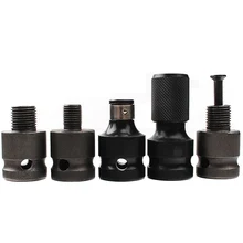 1 Pcs 1/2 Inch Hex Female Socket Adapter Quick Release Chuck Converter Drill Chuck Adaptor keyless chuck tools for carpentry LB8