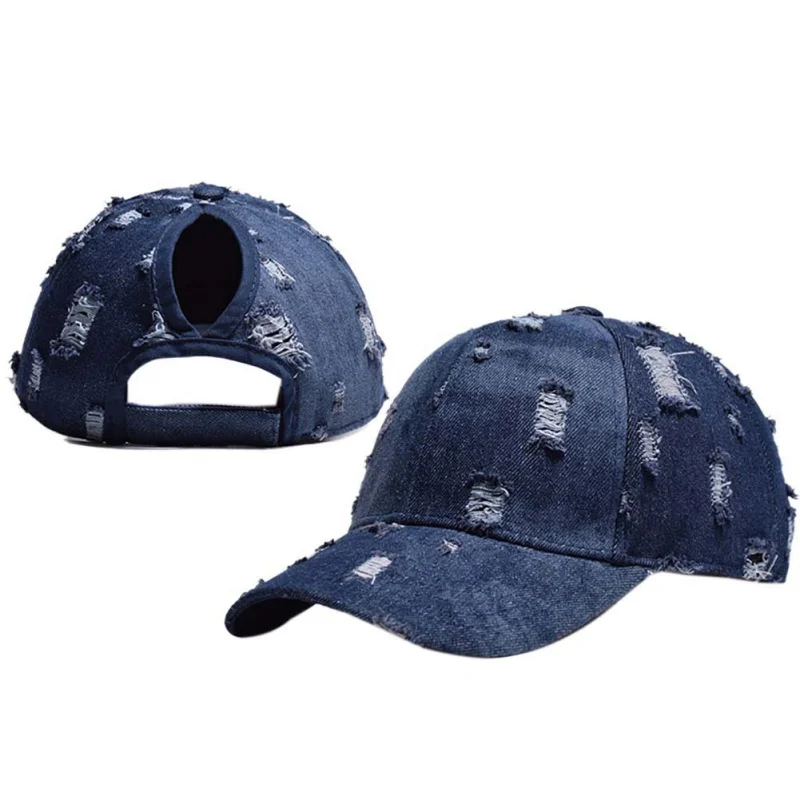 

Women Men Sports Hats Cowboy Trucker Cap Messy Mesh Visor Tennis cap Adjustable Hat 2018