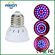 Полный Спектр E27 GU10 MR16 Привело Растут Свет AC200-240V Led Растет Светильник для Гидропоники Цветы Растения Выращивания Овощей