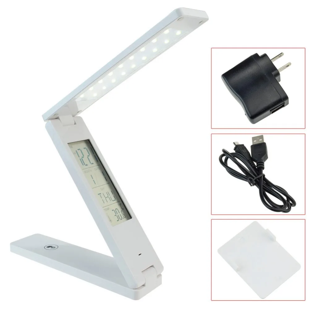 folding led eye protection table lamp