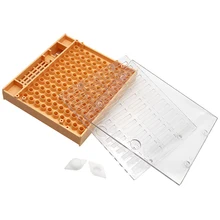 5 шт. вывод маток стакан для телефона культивировать Пластиковые Клетки культивировать чашки клетки изоляции Catcher Apicultur оборудование Поставки