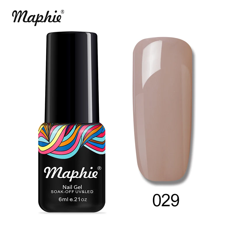 Maphie красный цвет серия Гель-лак для ногтей УФ/светодиодный лак для ногтей лак для замачивания от салона лак для ногтей эмаль Полупостоянный УФ-гель - Цвет: 029