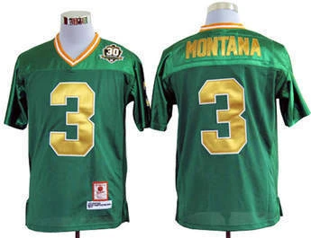 joe montana green jersey
